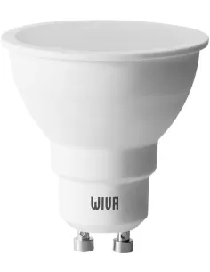 Wiva 90050024 Qtech LED GU10 6W 4K 100D 500LM weiße Form 240V